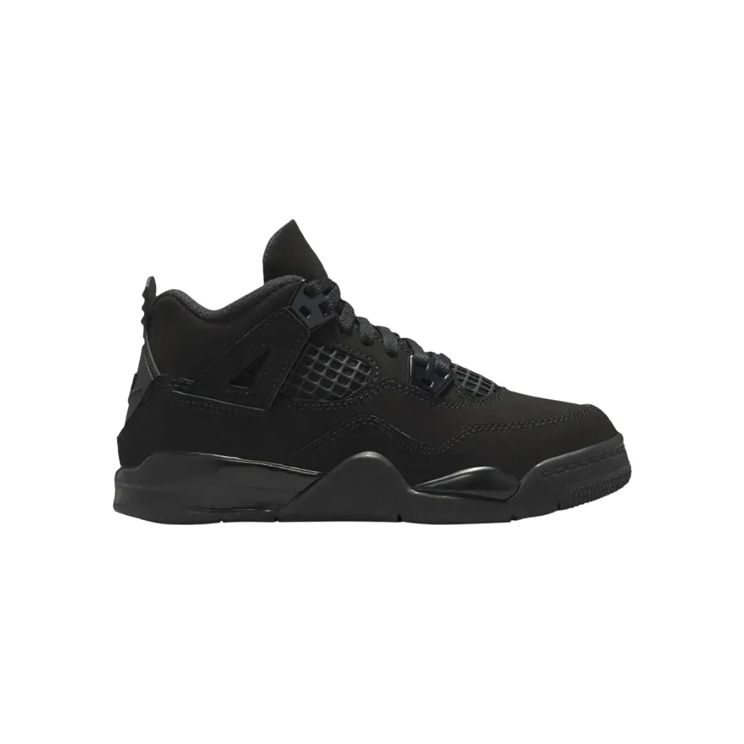 Air-Jordan-4-Black-Cat-PS-Brick-Sneakers-Kids