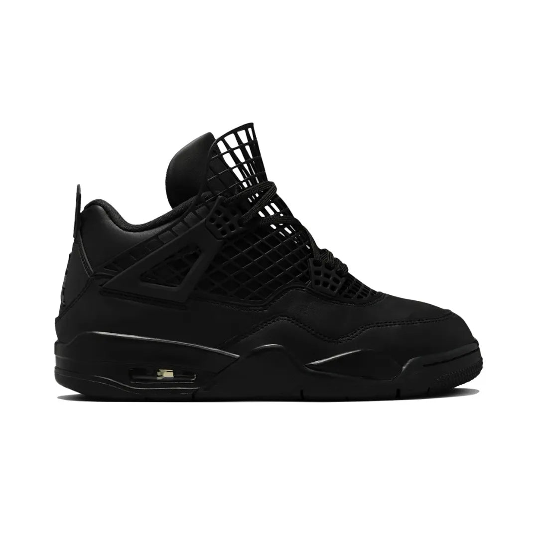 Air-Jordan-4-Retro-Black-Net-Brick-Sneakers-FN7251-001