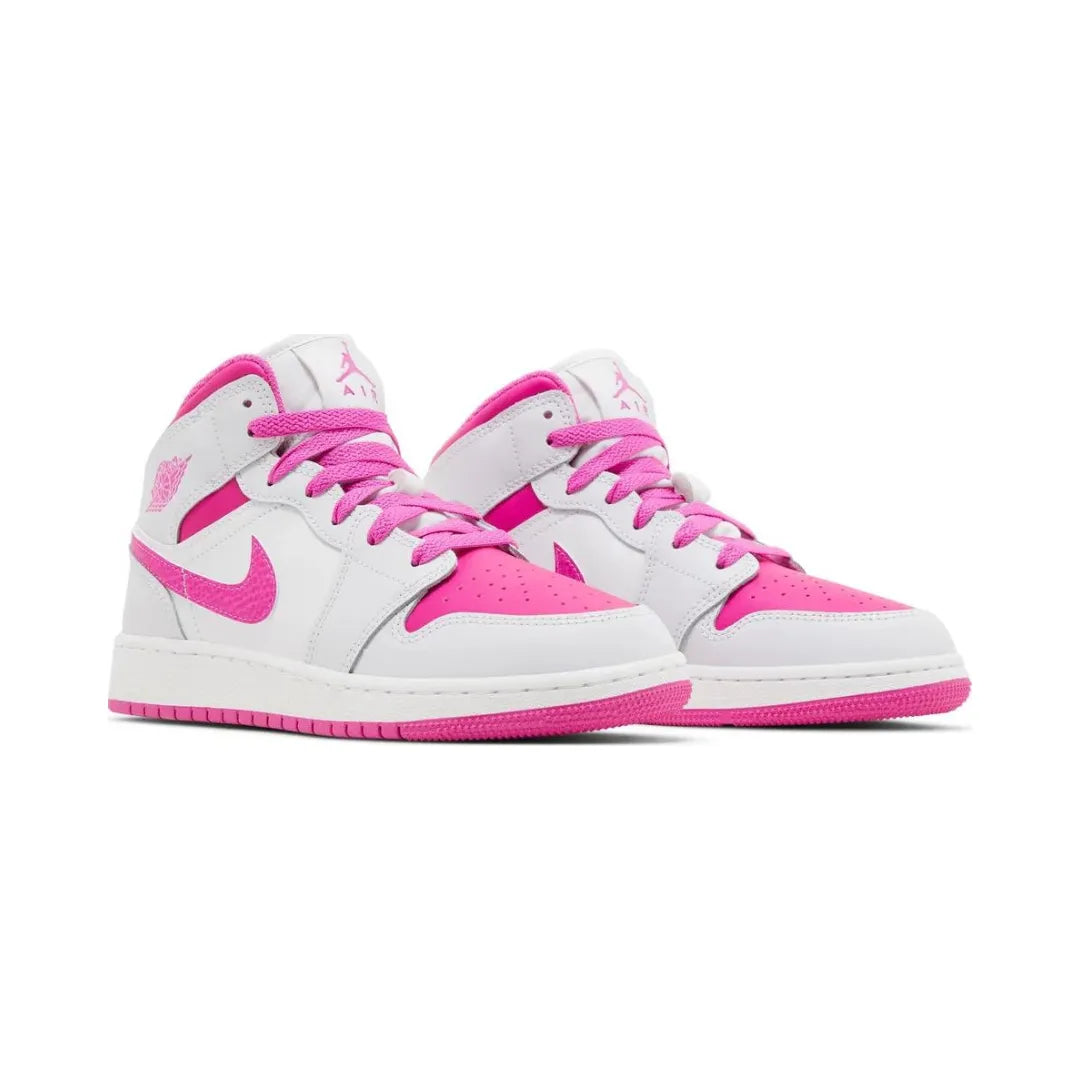 Air Jordan 1 Mid Fire Pink FD8780-500 Brick Sneakers 2