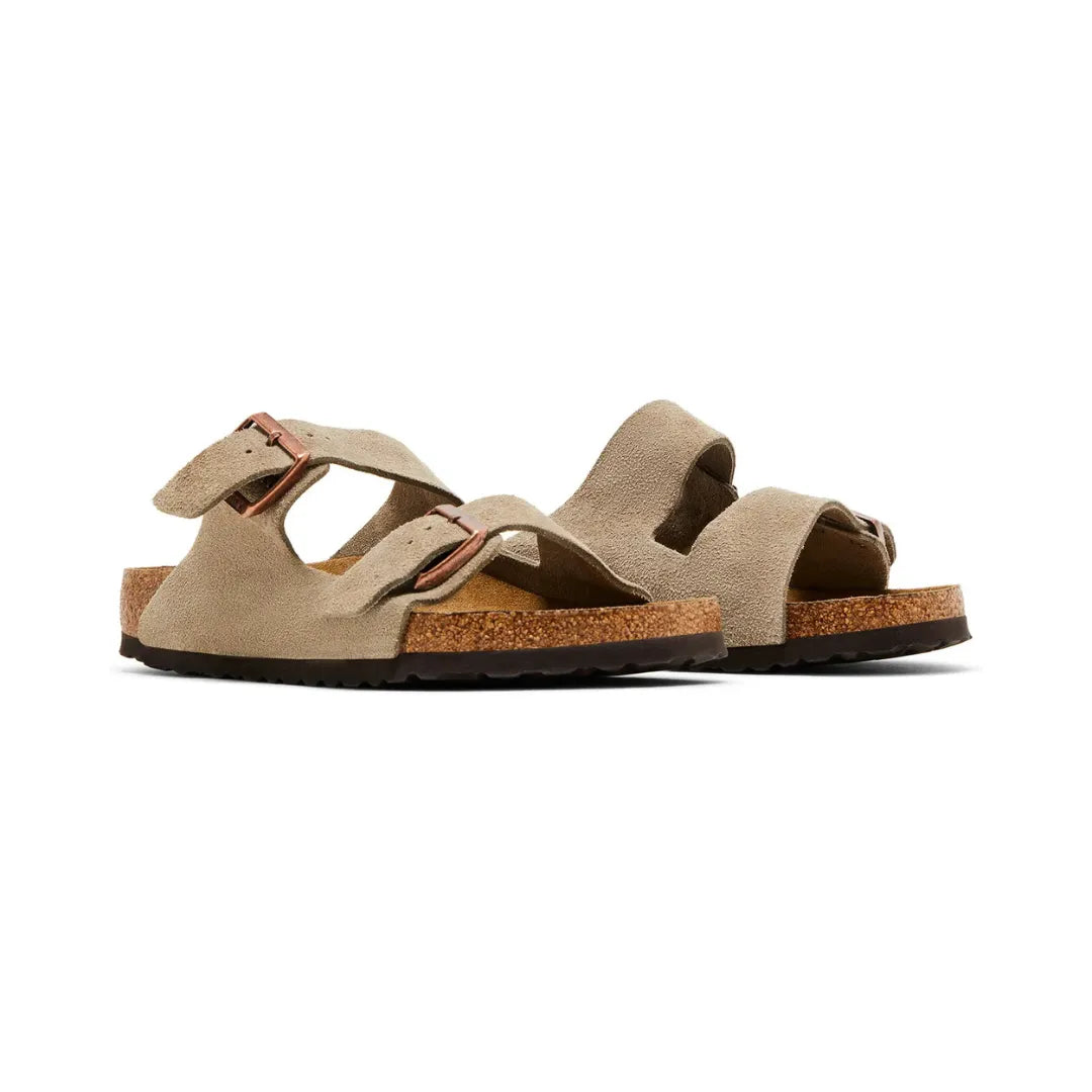 Birkenstock-Arizona-Soft-Footbed-Suede-Taupe-0951301/0951303-Brick-Sneakers