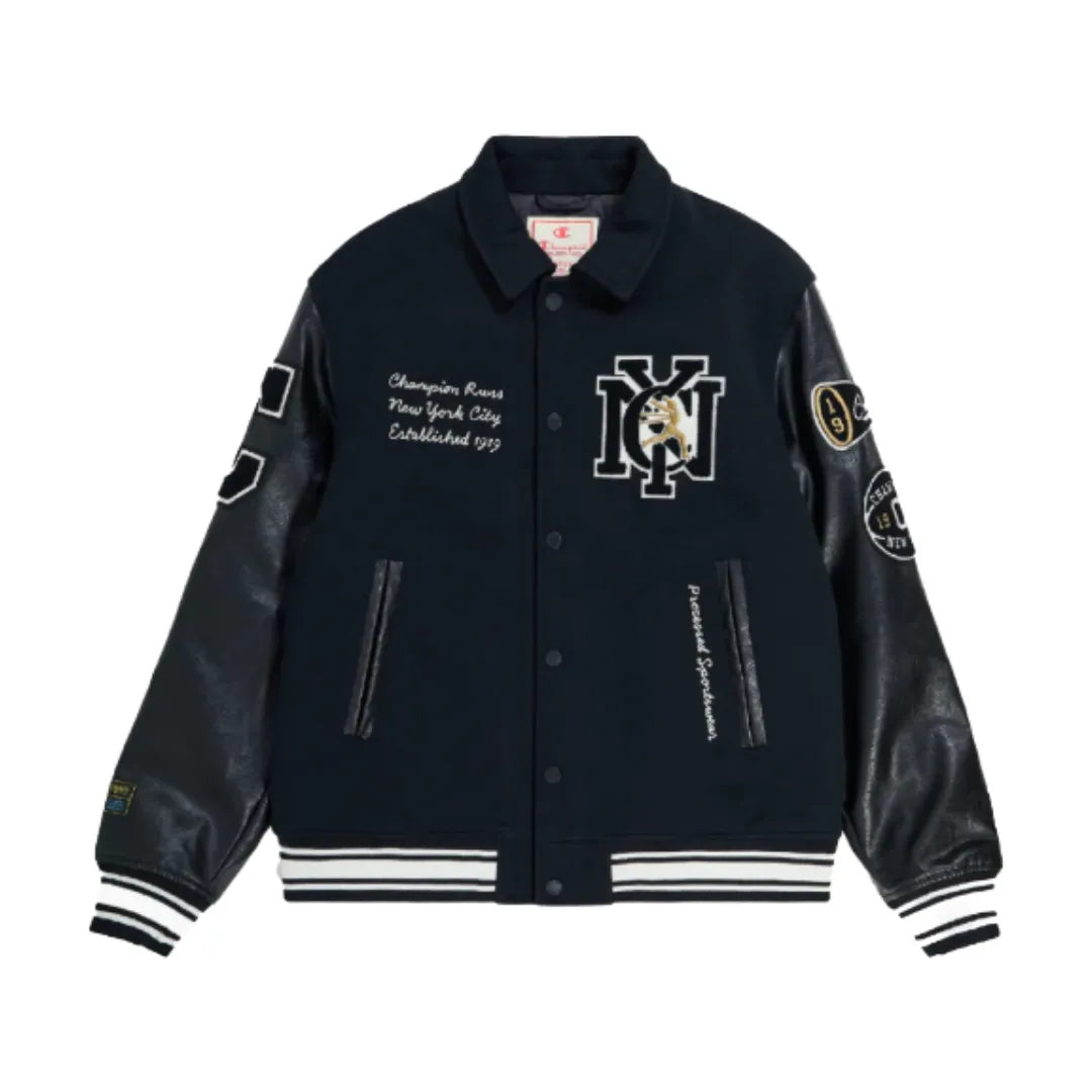 Champion-Bomber-Jacket-Black-219993-KK001-Brick-Sneakers