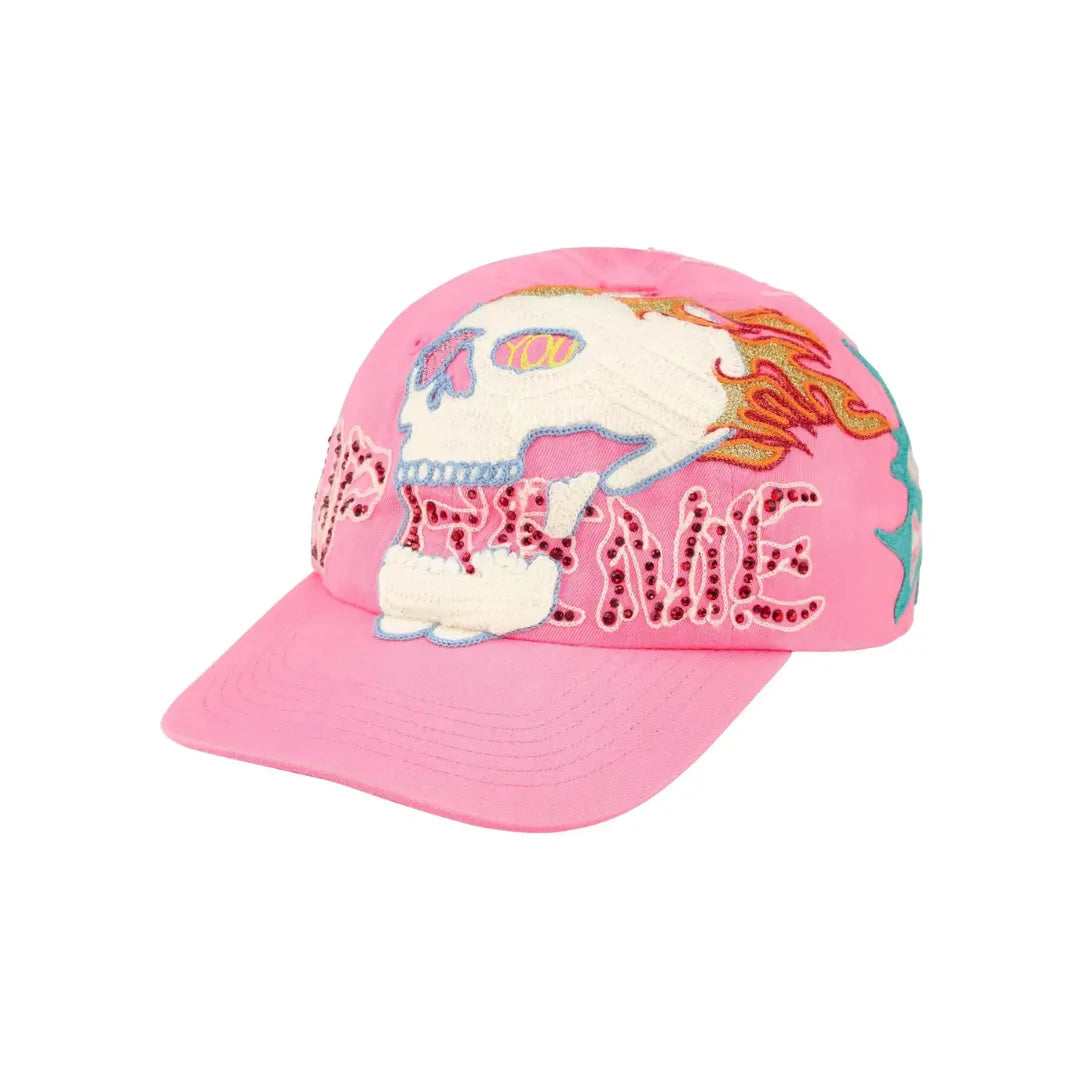Sapca Supreme x Wfst 6-Panel ”Pink”