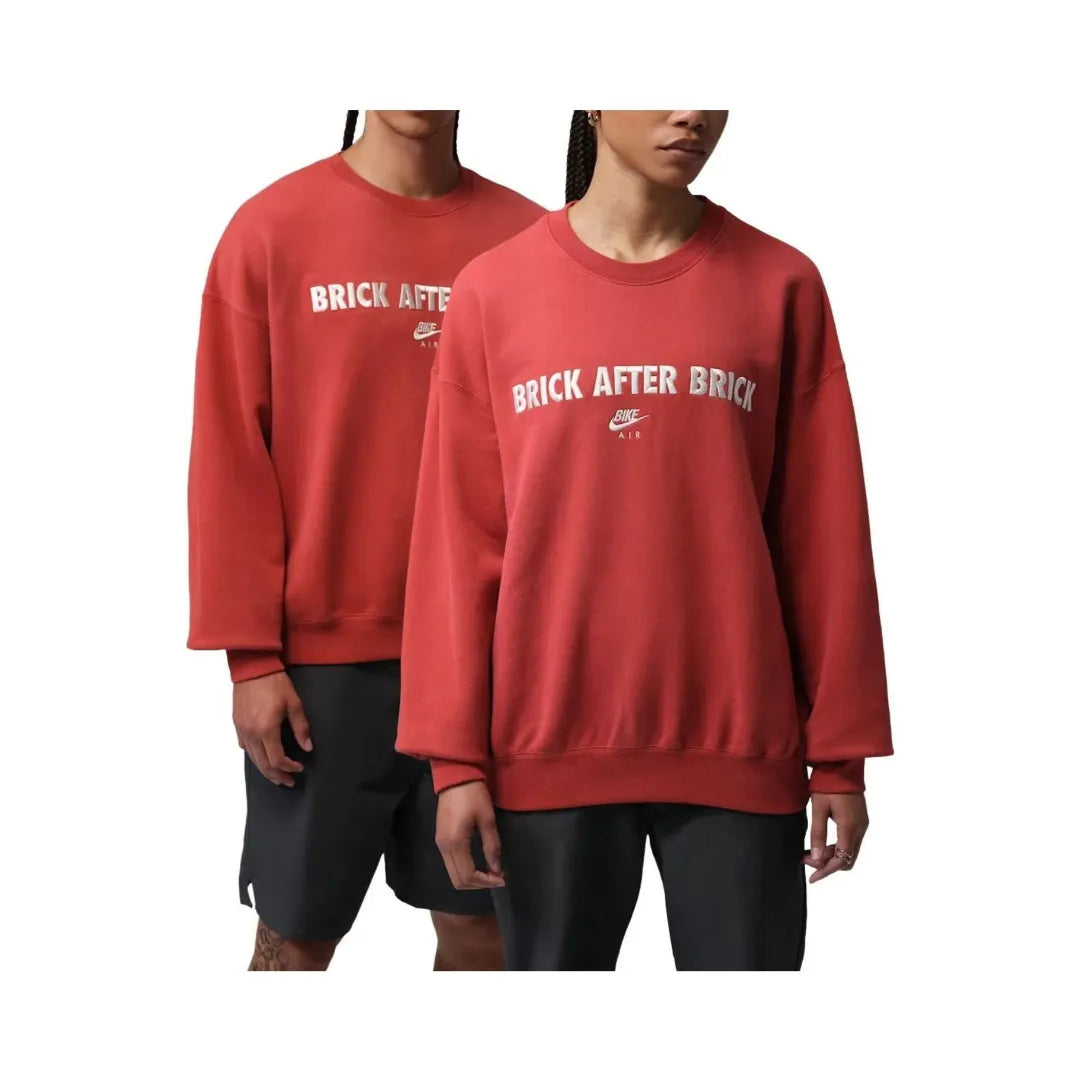 Bluza Fleece Jordan BIKE AIR x Nigel Sylvester ”Cinnabar Red”