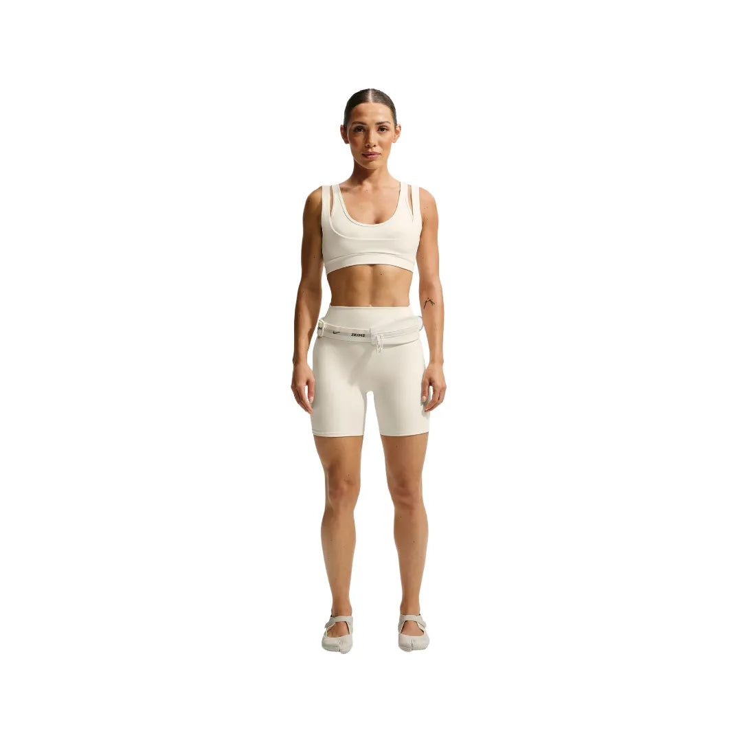 Nike x SKIMS Matte Women's High-Waisted 12.5cm Biker Shorts ”Ivory”