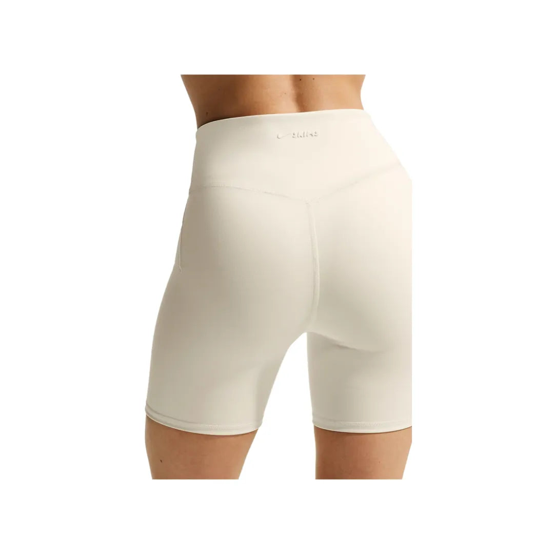 Nike x SKIMS Matte Women's High-Waisted 12.5cm Biker Shorts ”Ivory”