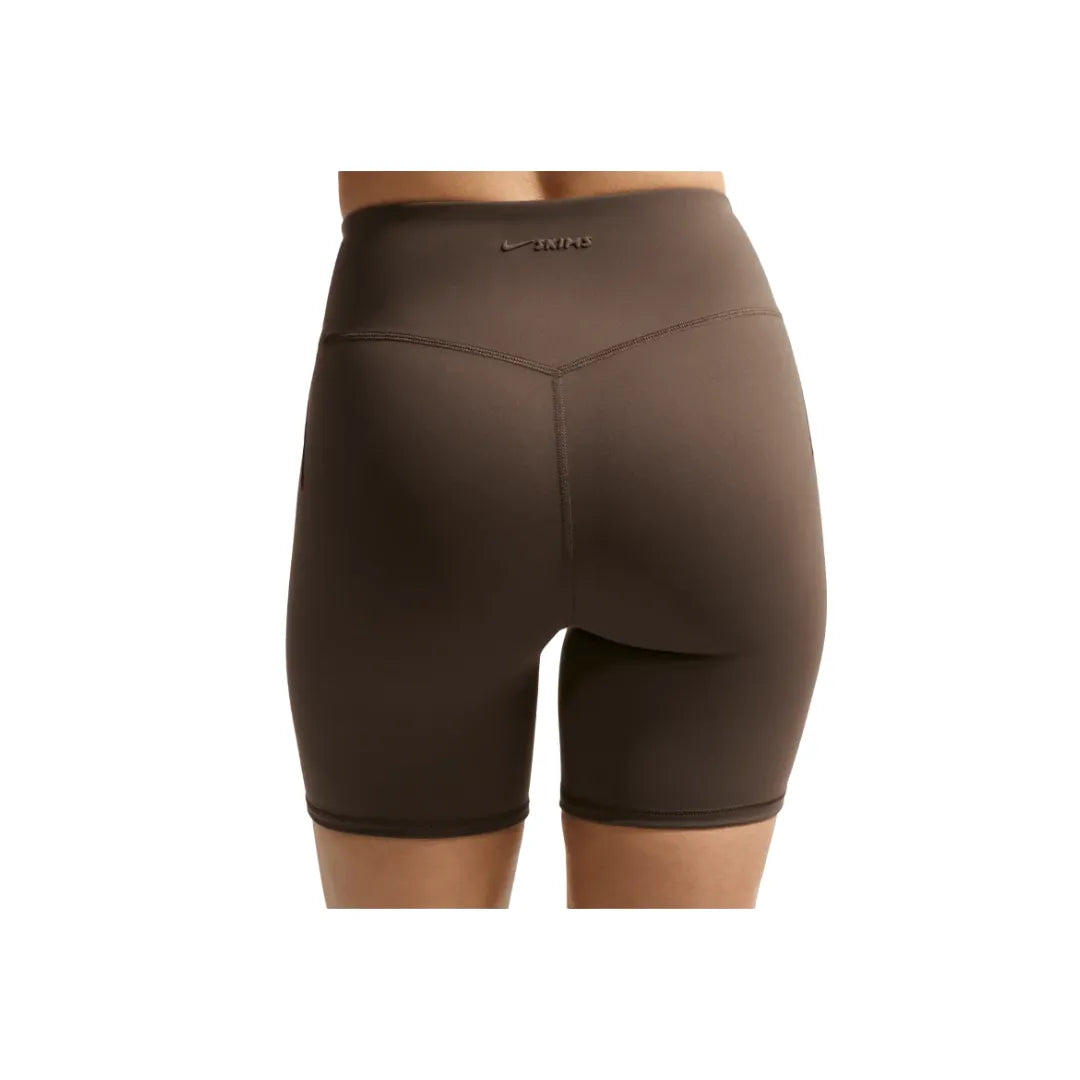 Nike x SKIMS Matte Women's High-Waisted 12.5cm Biker Shorts ”Dark Sepia”