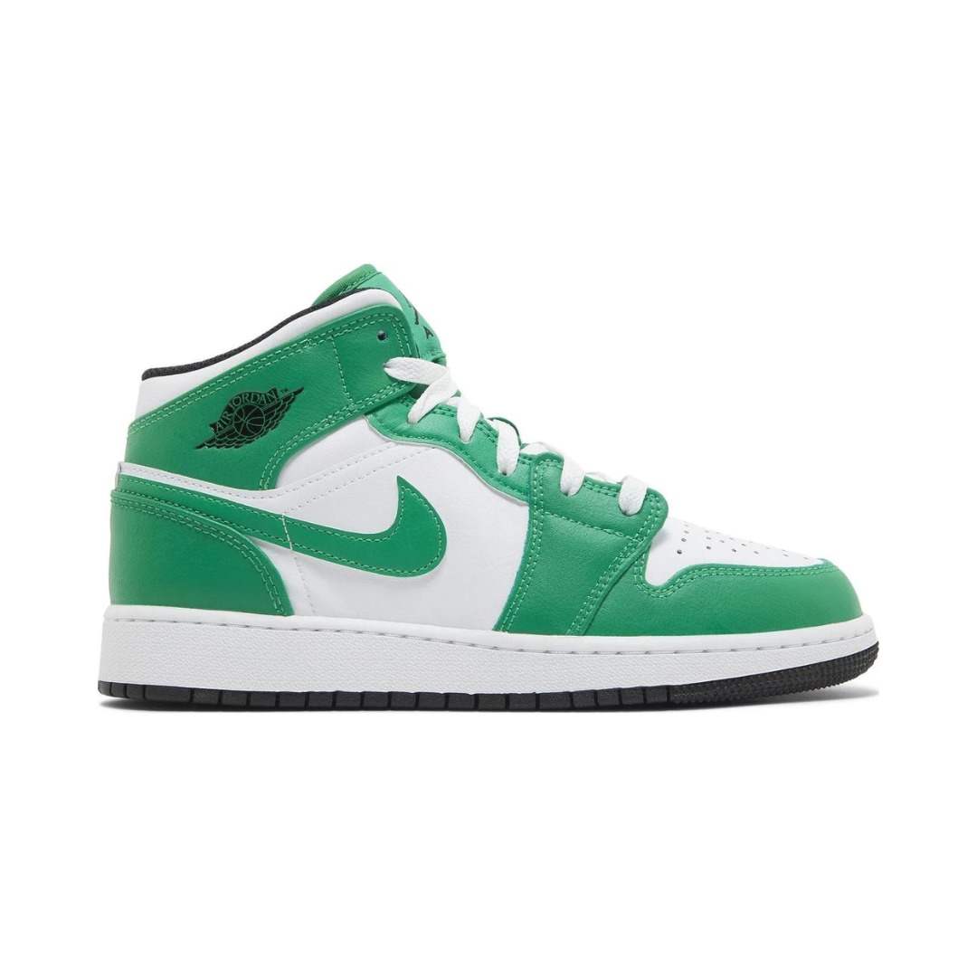 Nike Air Jordan 1 Mid Lucky Green DV1337-104 BRICKS NEAKERS
