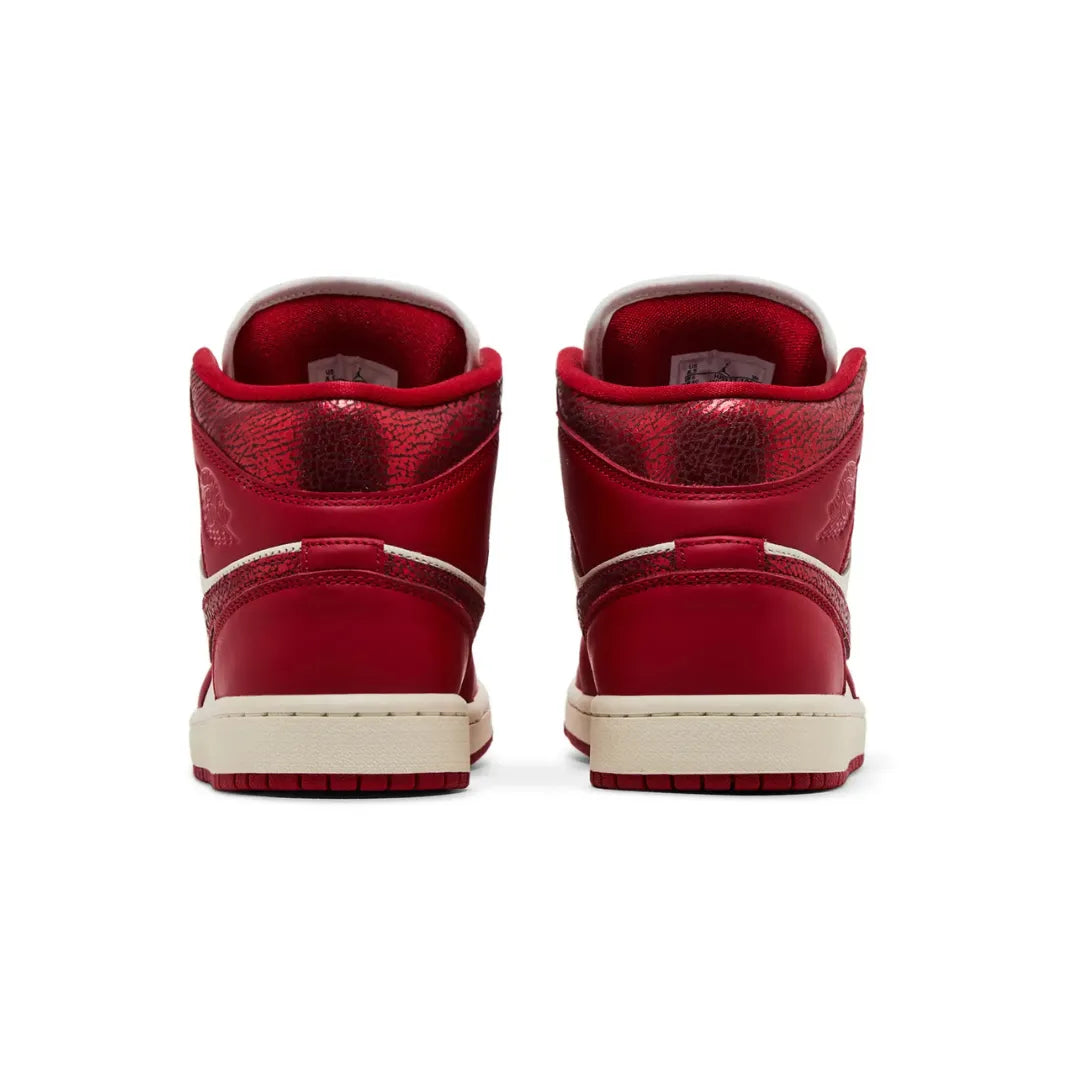 Nike-Air-Jordan-1-Mid-SE-Red-Cracked-Leather-HJ9337-106-Brick-Sneakers