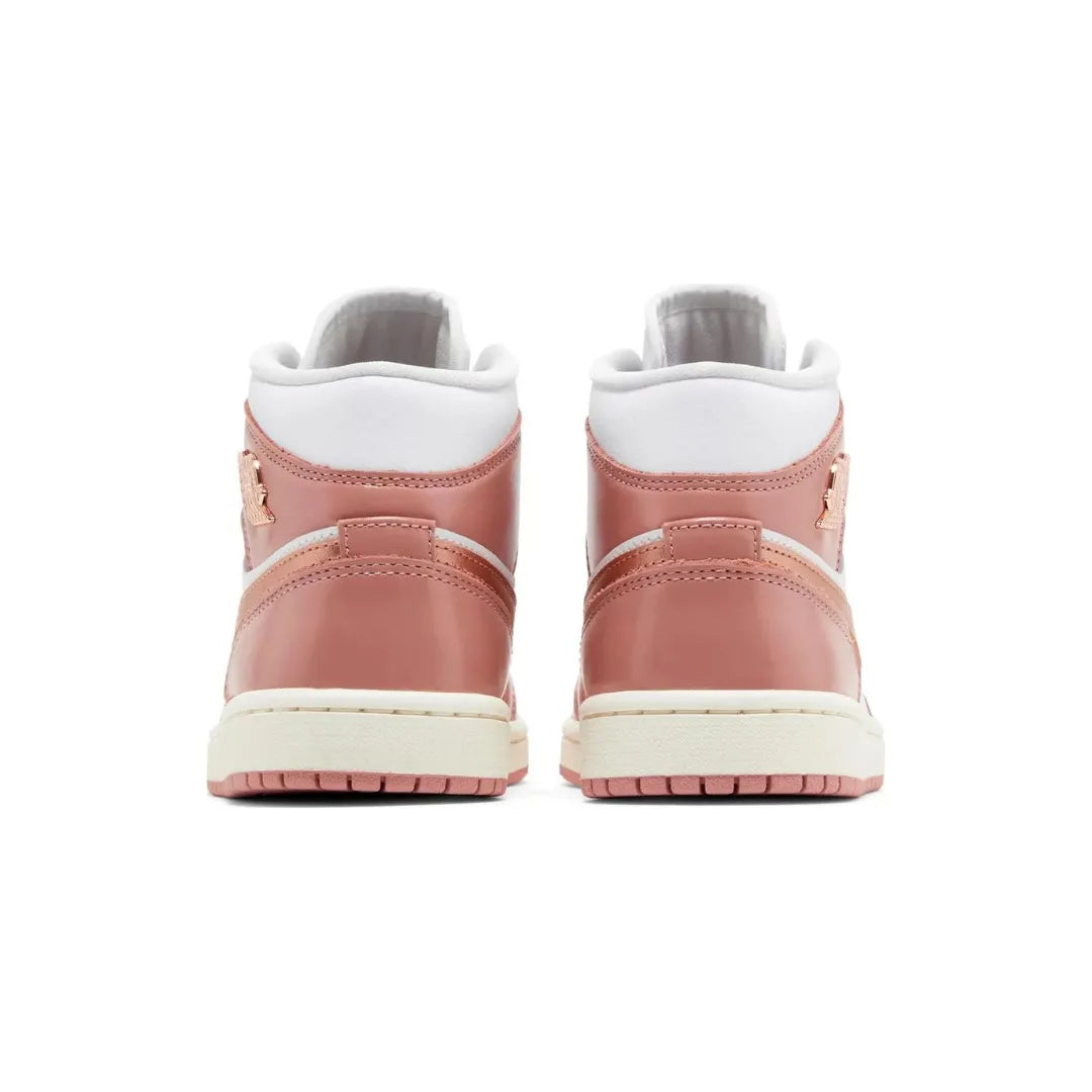 Air Jordan 1 Mid SE Red Stardust FB9892-670 Brick Sneakers 3