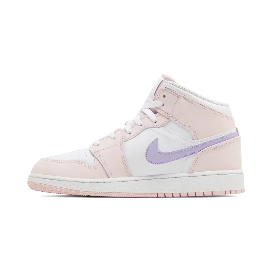 Air Jordan 1 Mid Pink Wash FD8780-601 Brick Sneakers 6
