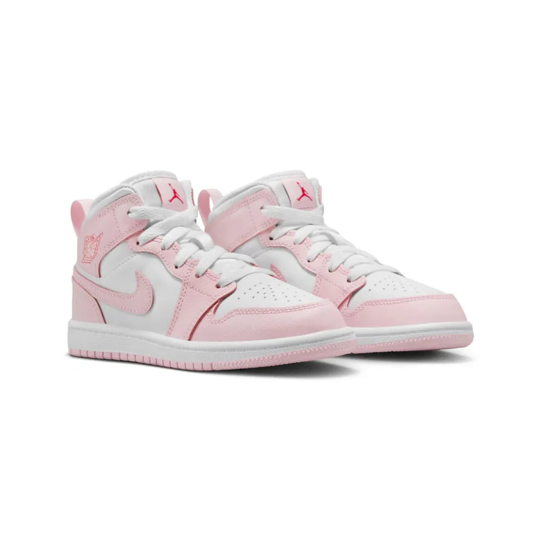 Nike-Air-Jordan-1-Mid_Pink-Foam_Brick-Sneakers-DQ8424-608-PS-Kids-2