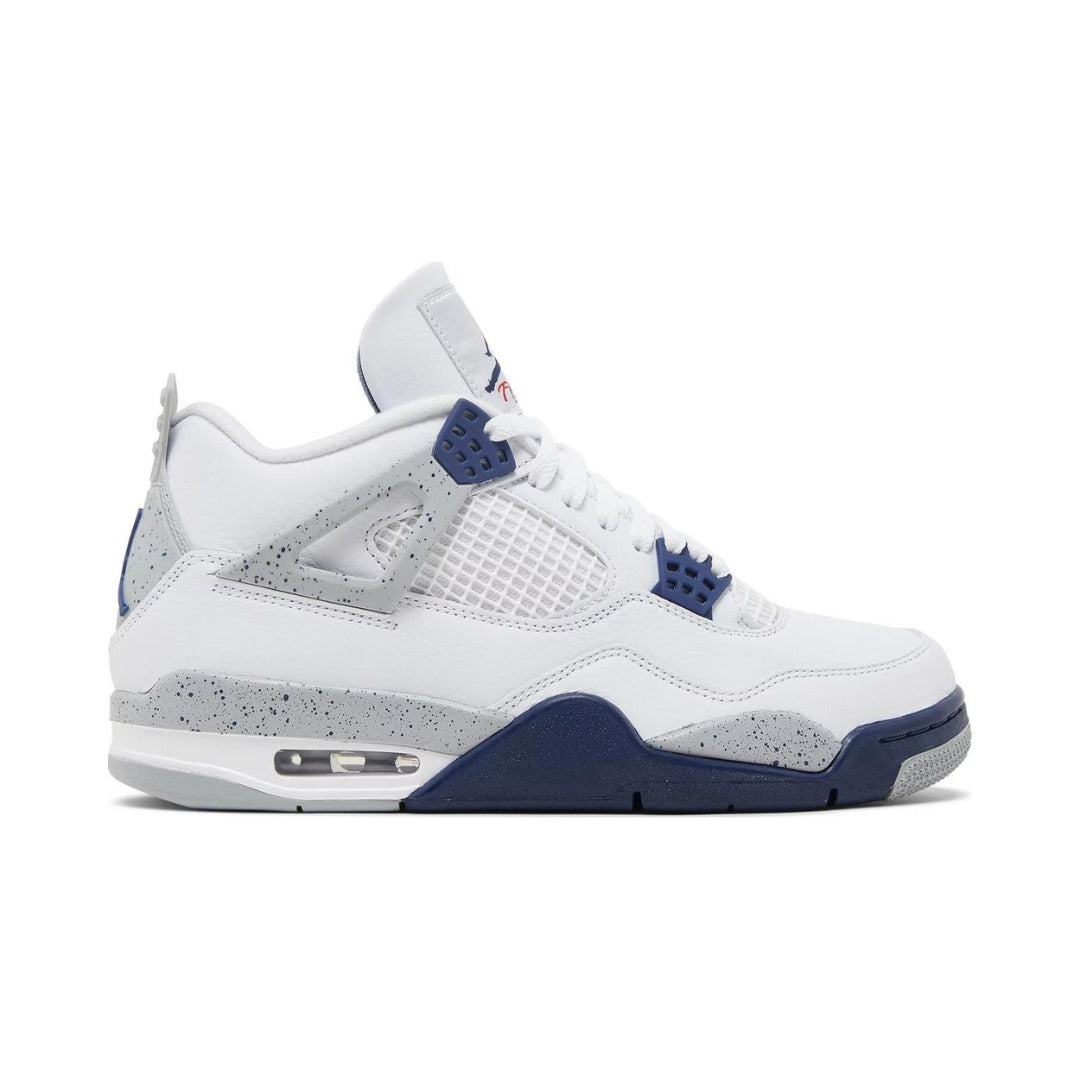 Air Jordan 4 Retro Midnight Navy - Brick Sneakers