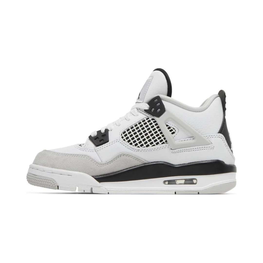 Nike-Air-Jordan-4-Retro-Military-Black-GS-408452-111-Brick-Sneakers-4