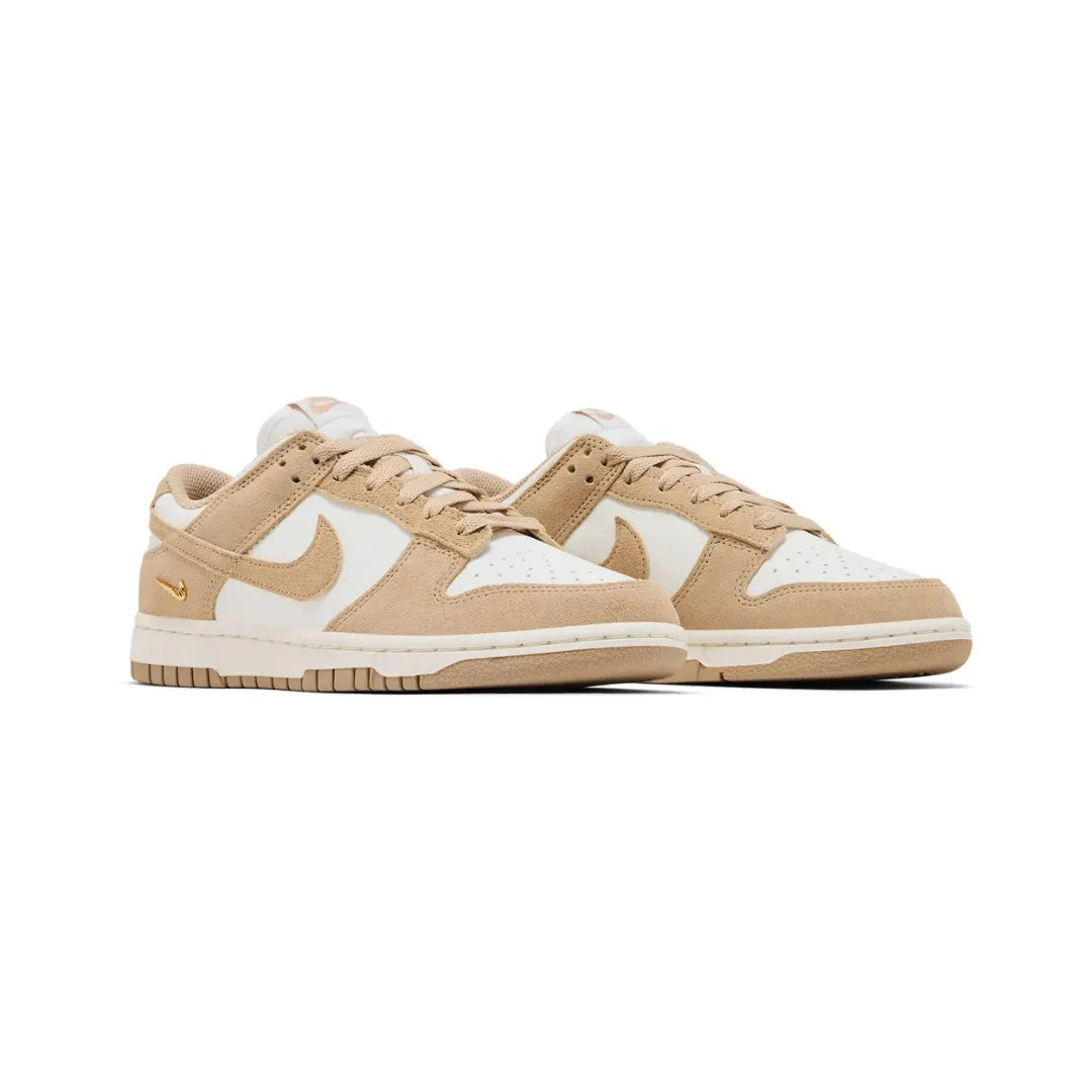Nike Dunk Low ”Sail White Metallic Gold”