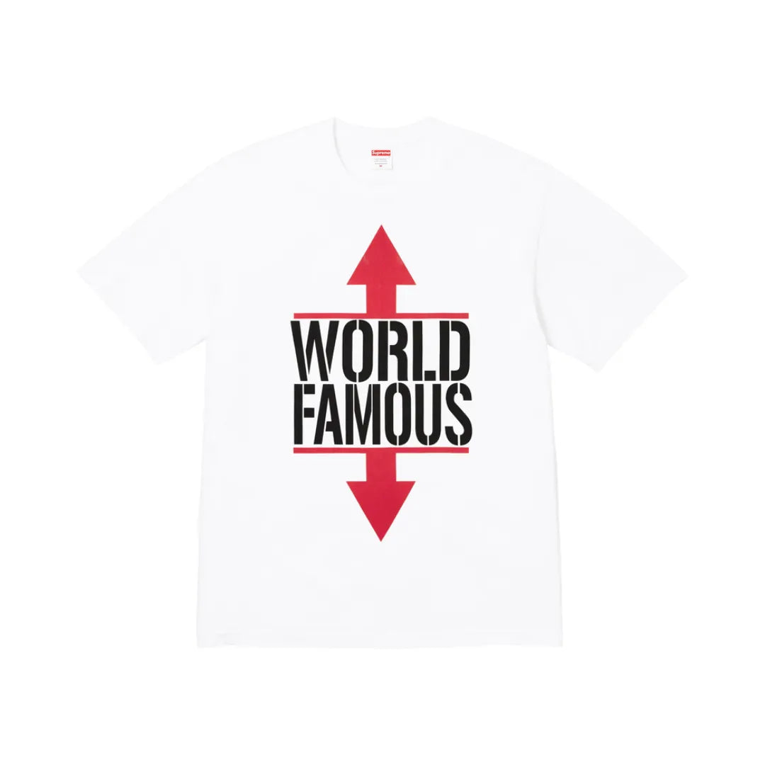 Supreme World Famous Tee ”White”
