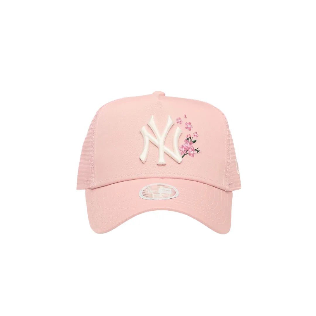 Sapca New Era 9Forty New York Yankees "Floral Pink"