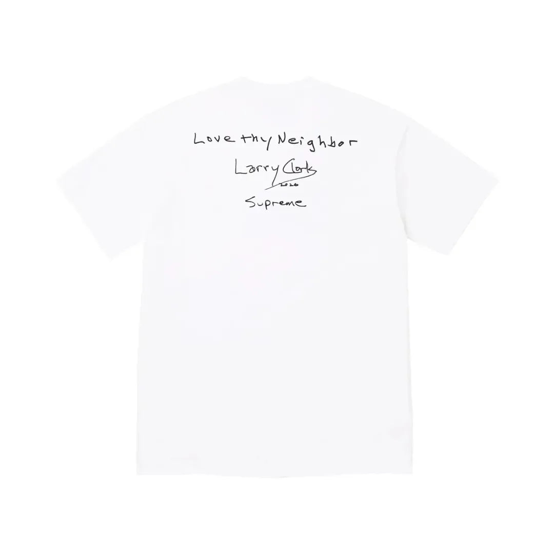 Tricou Supreme Larry Clark Neighbor ”White”
