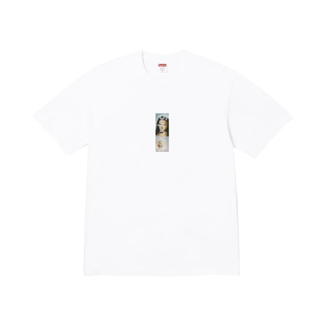Supreme Prayer Card Box Logo Tee ”White”