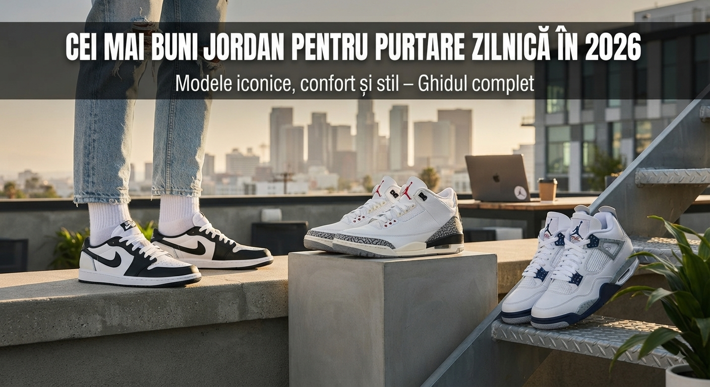 Cei mai buni Jordan pentru purtare zilnică în 2026