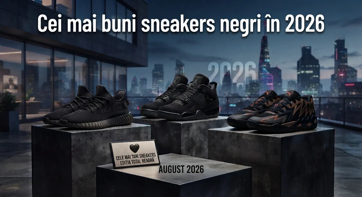 🖤 Cei mai buni sneakers negri în 2026