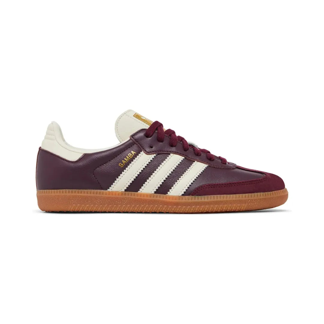 Adidas Samba OG ”Maroon Gold Metallic”