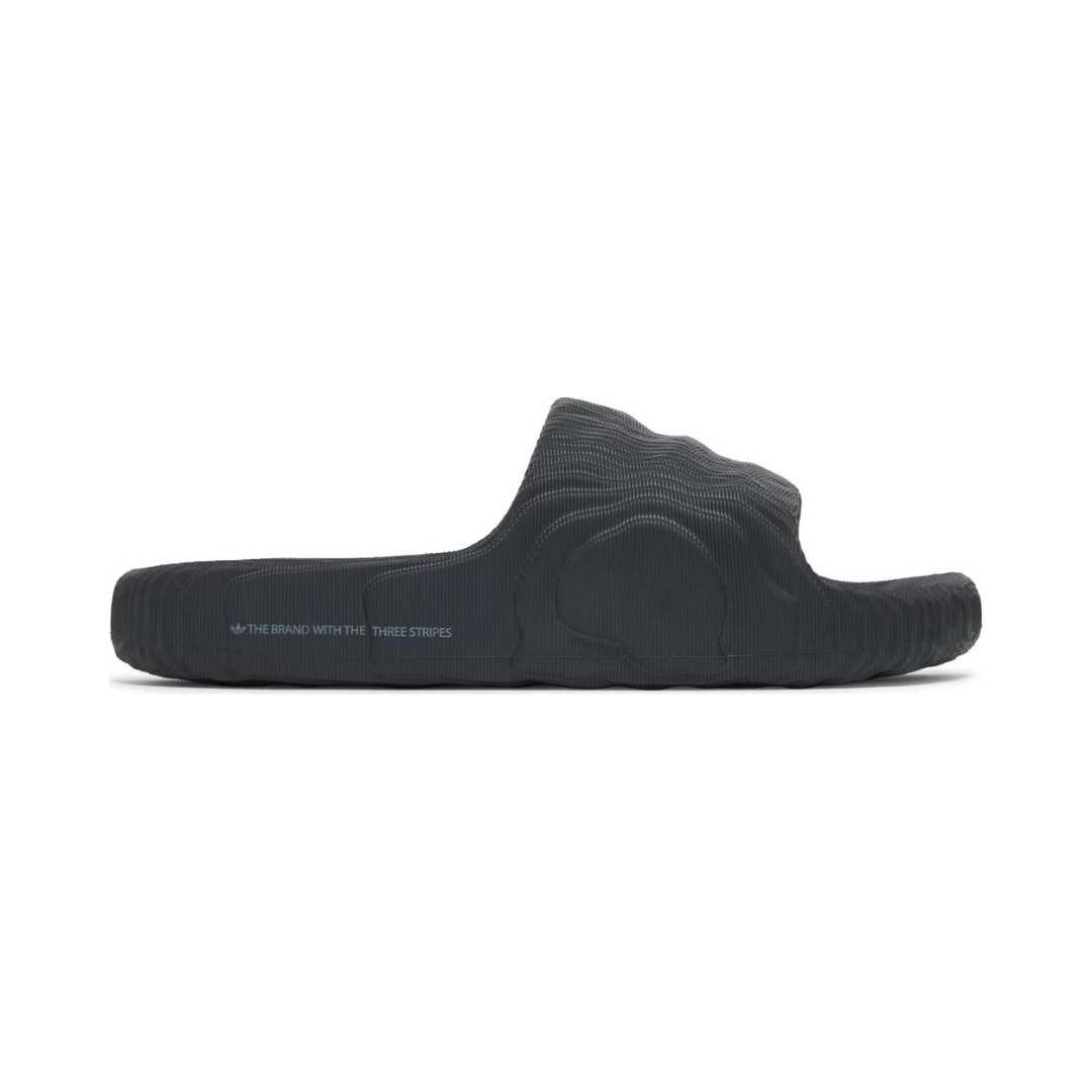 Adidas Adilette 22 Slides Black Carbon