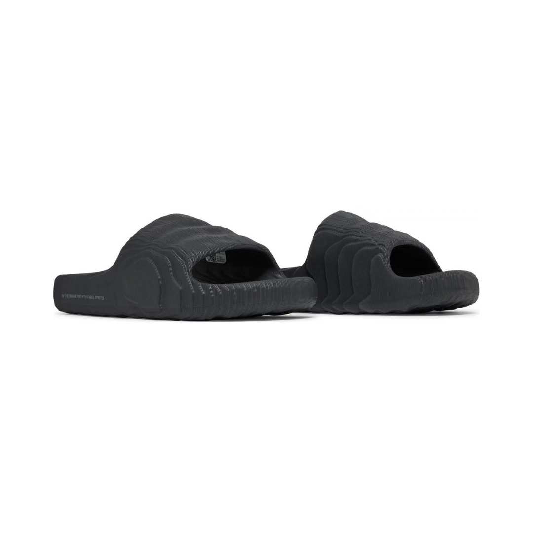 Adidas Adilette 22 Slides Black Carbon