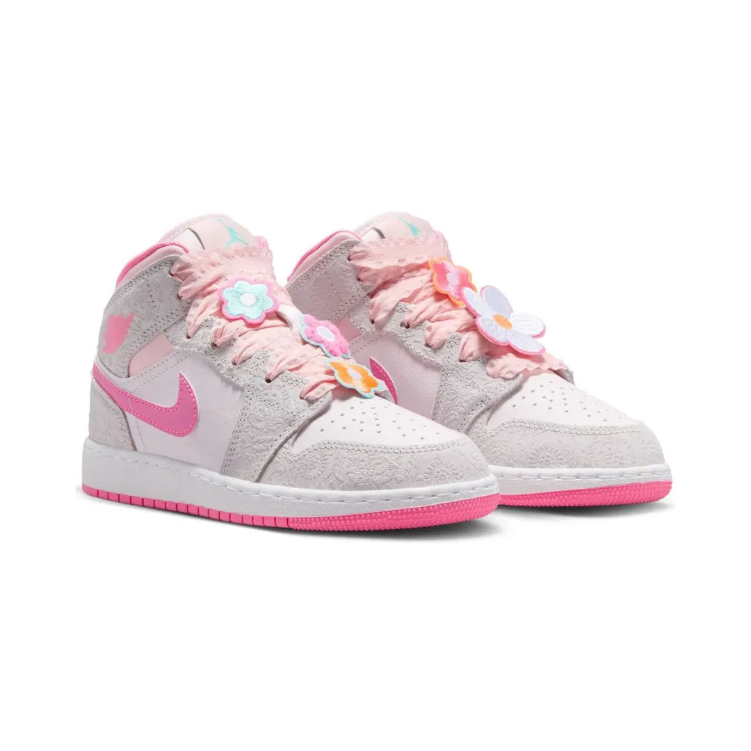 Air-Jordan-1-Mid-ALT-SE-Spring-Flowers-GS-II0592-001-Brick-Sneakers