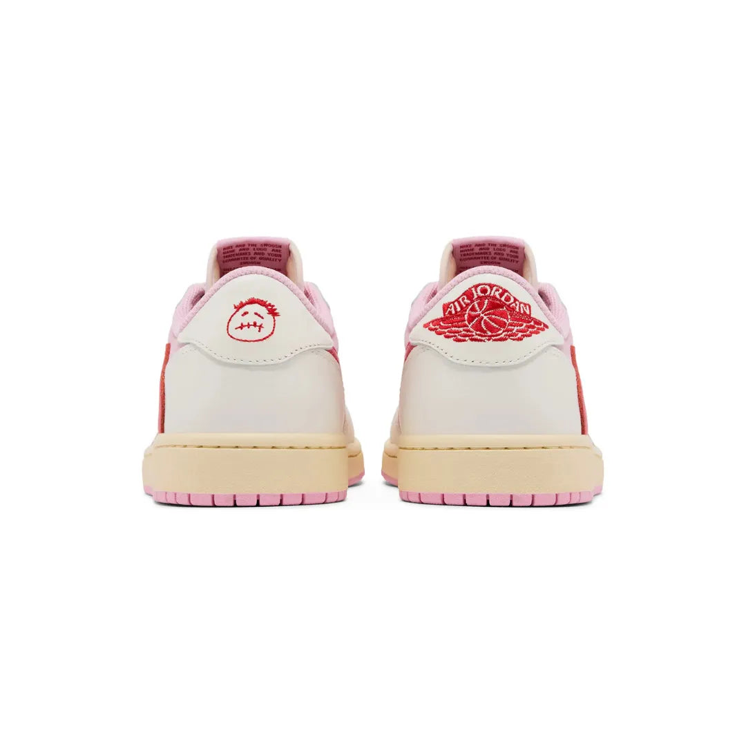 Air-Jordan-1-Retro-Low-OG-SP-Travis-Scott-Sail-Tropical-Pink-IQ7604-101-Brick-Sneakers