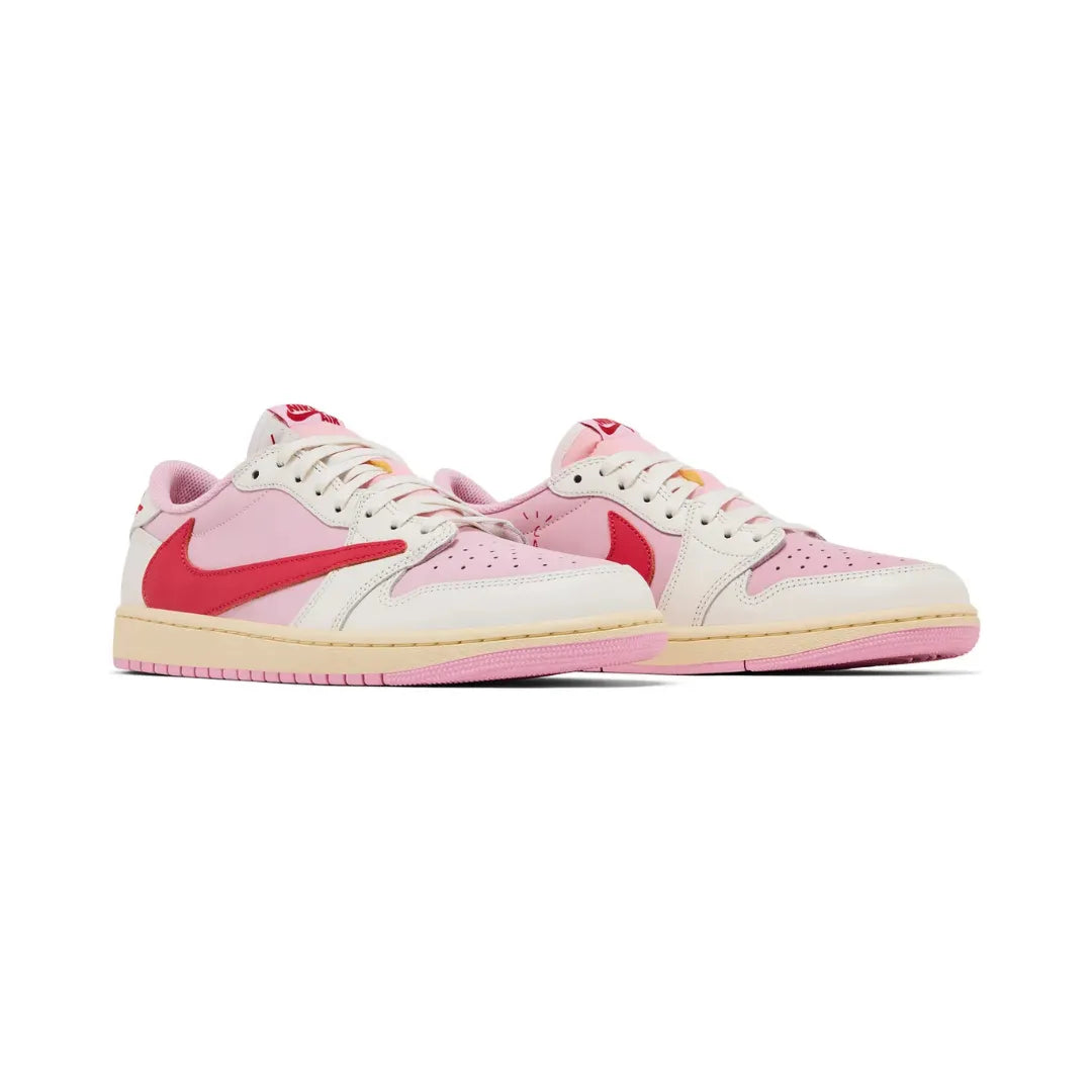 Air-Jordan-1-Retro-Low-OG-SP-Travis-Scott-Sail-Tropical-Pink-IQ7604-101-Brick-Sneakers