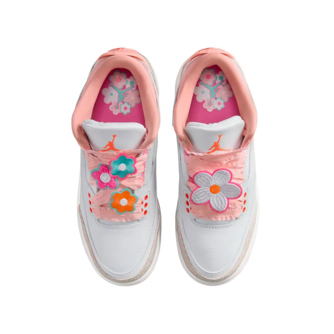 Air-Jordan-3-Retro-Spring-Flowers-II0599-600-Brick-Sneakers