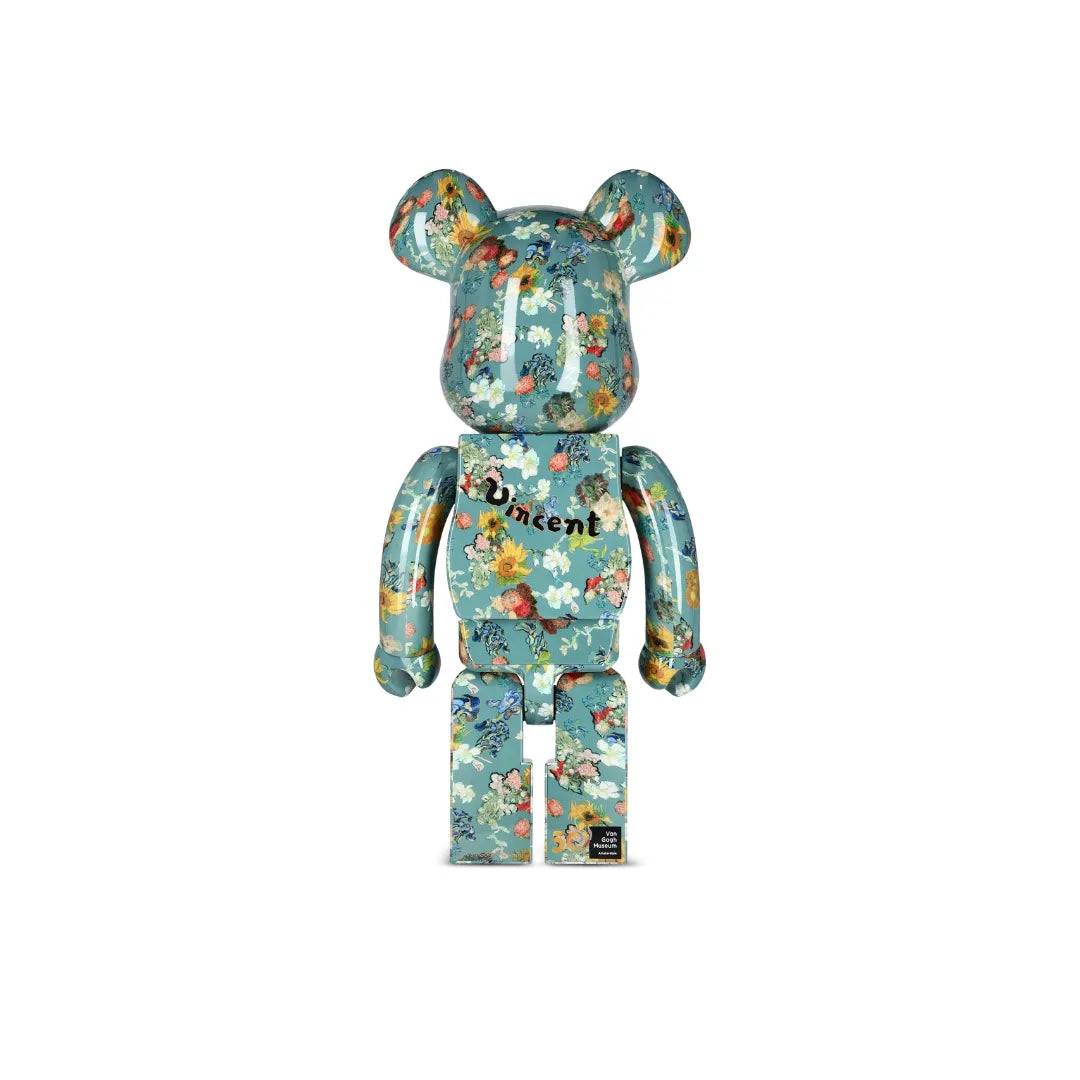 Bearbrick x Van Gogh Museum Floral Pattern 50th Anniversary 1000%