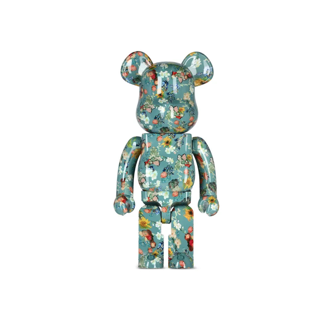 Bearbrick x Van Gogh Museum Floral Pattern 50th Anniversary 1000%