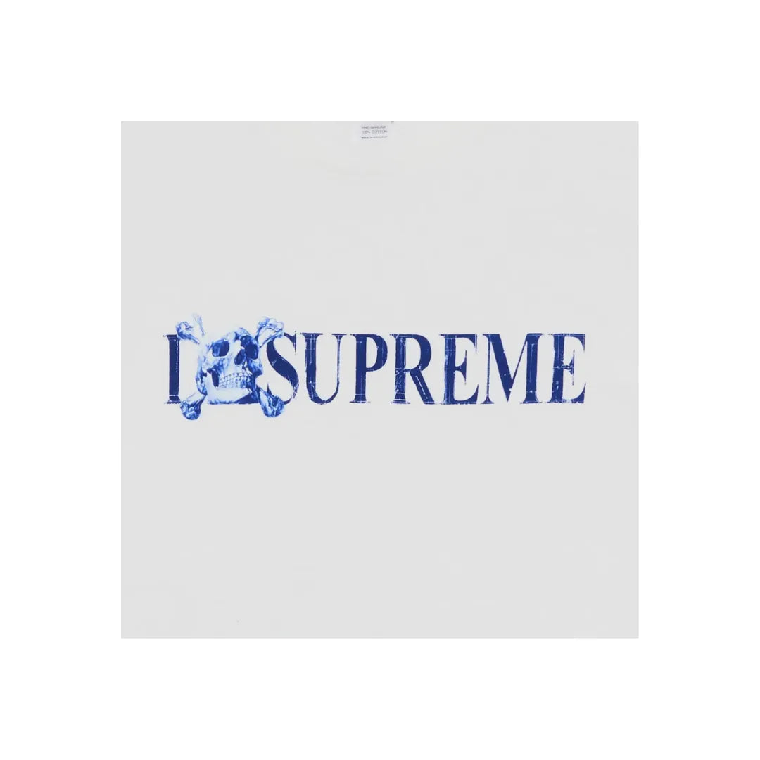 Supreme Skull Tee ”White”