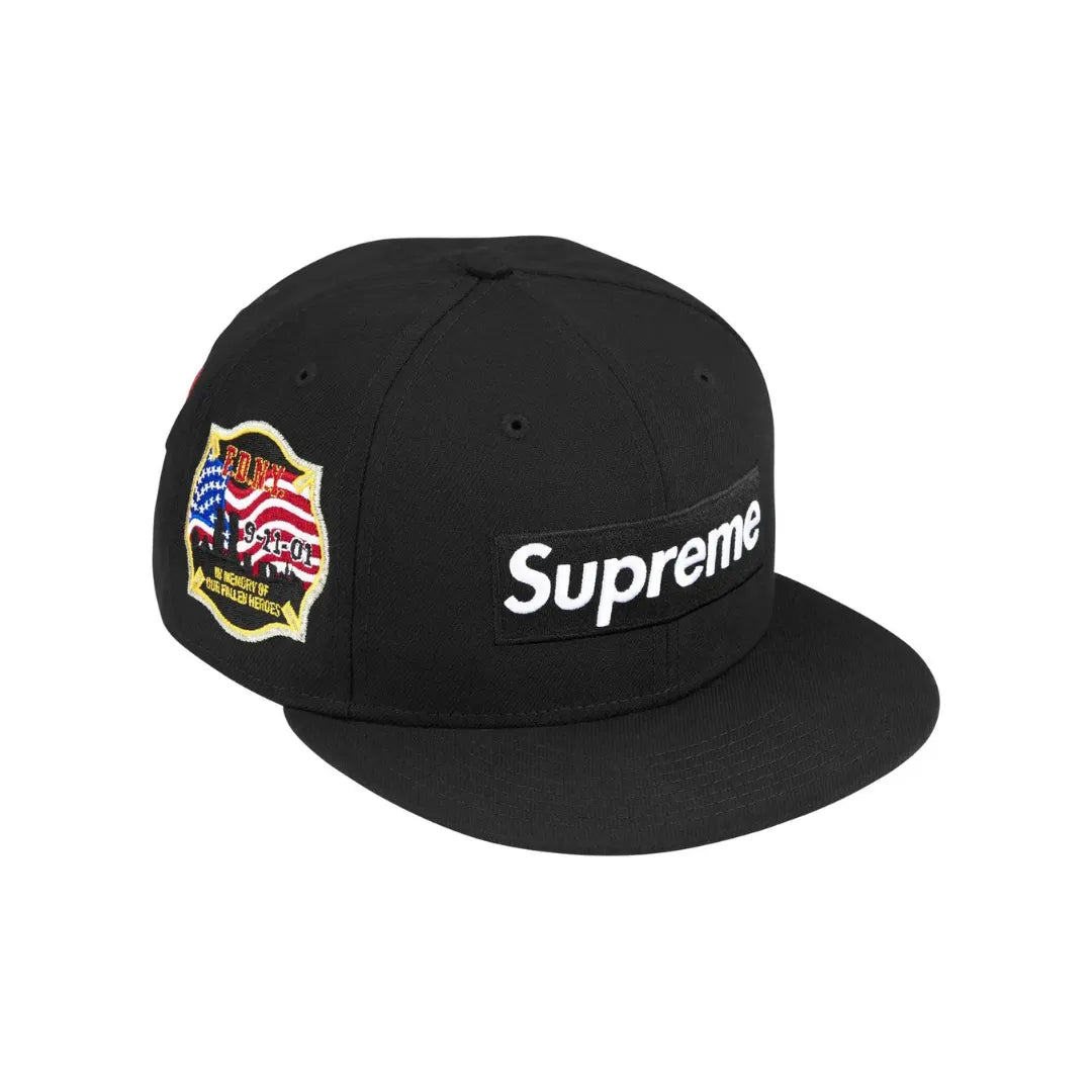 Sapca Supreme x Fdny Box Logo New Era ”Black”