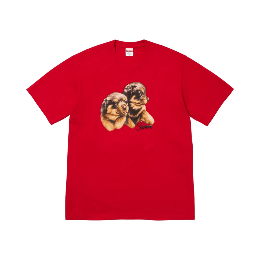 Supreme Puppies Tee ”Red”