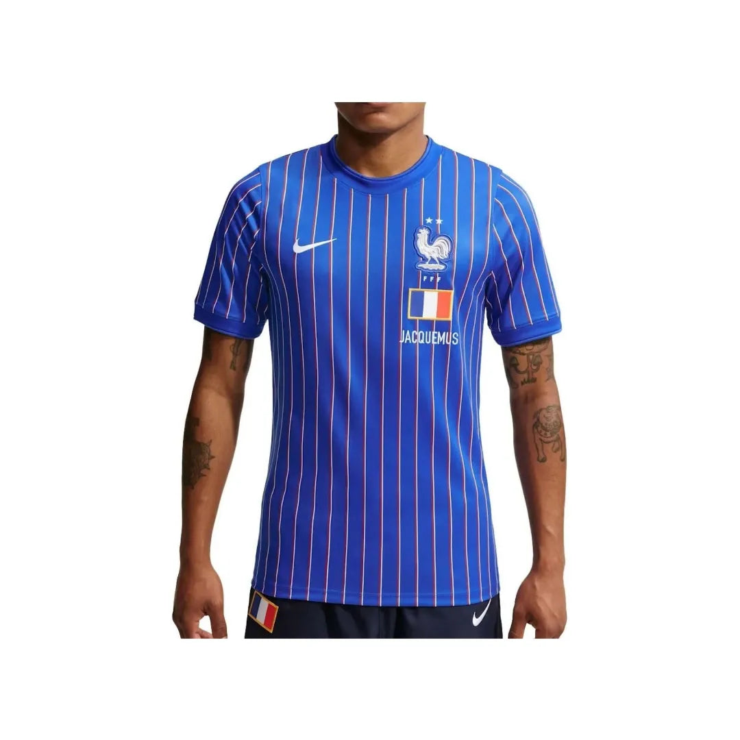 Tricou Nike x Jacquemus x France Pre Match ”Blue Stripe”