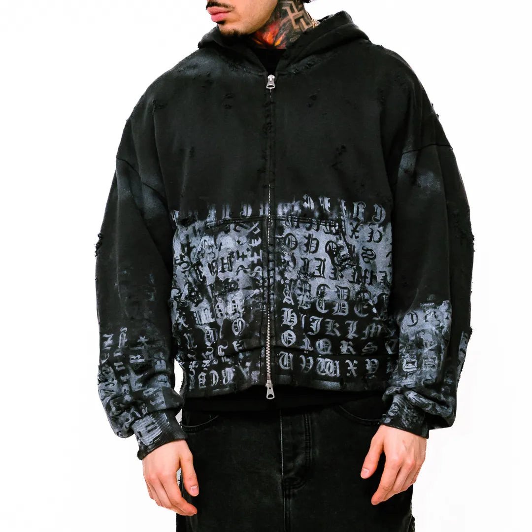 IP-by-paris-Vintage-Oversized-Alphabet-Hoodie