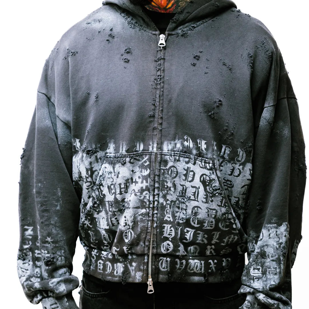 IP-by-paris-Vintage-Oversized-Alphabet-Hoodie