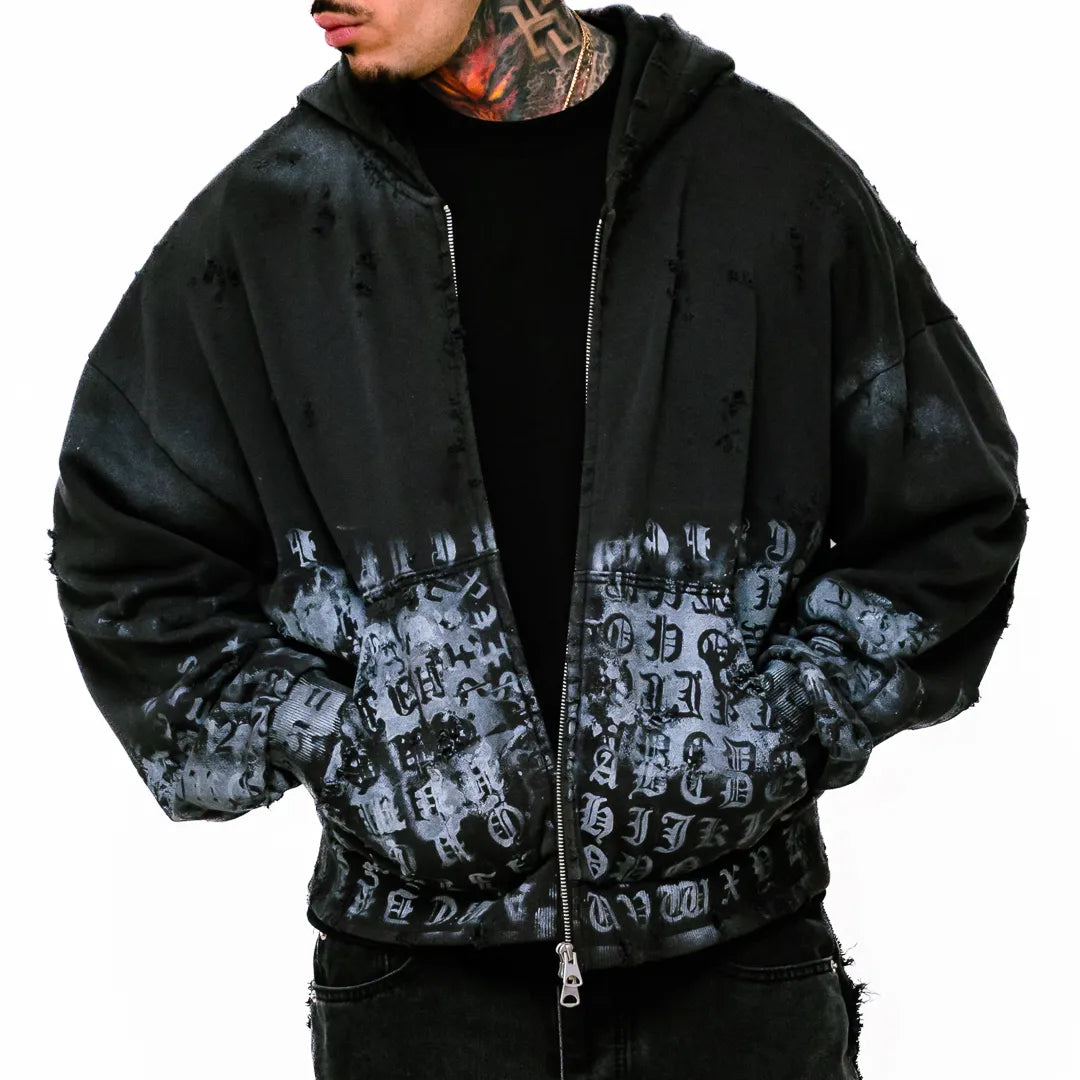 IP-by-paris-Vintage-Oversized-Alphabet-Hoodie