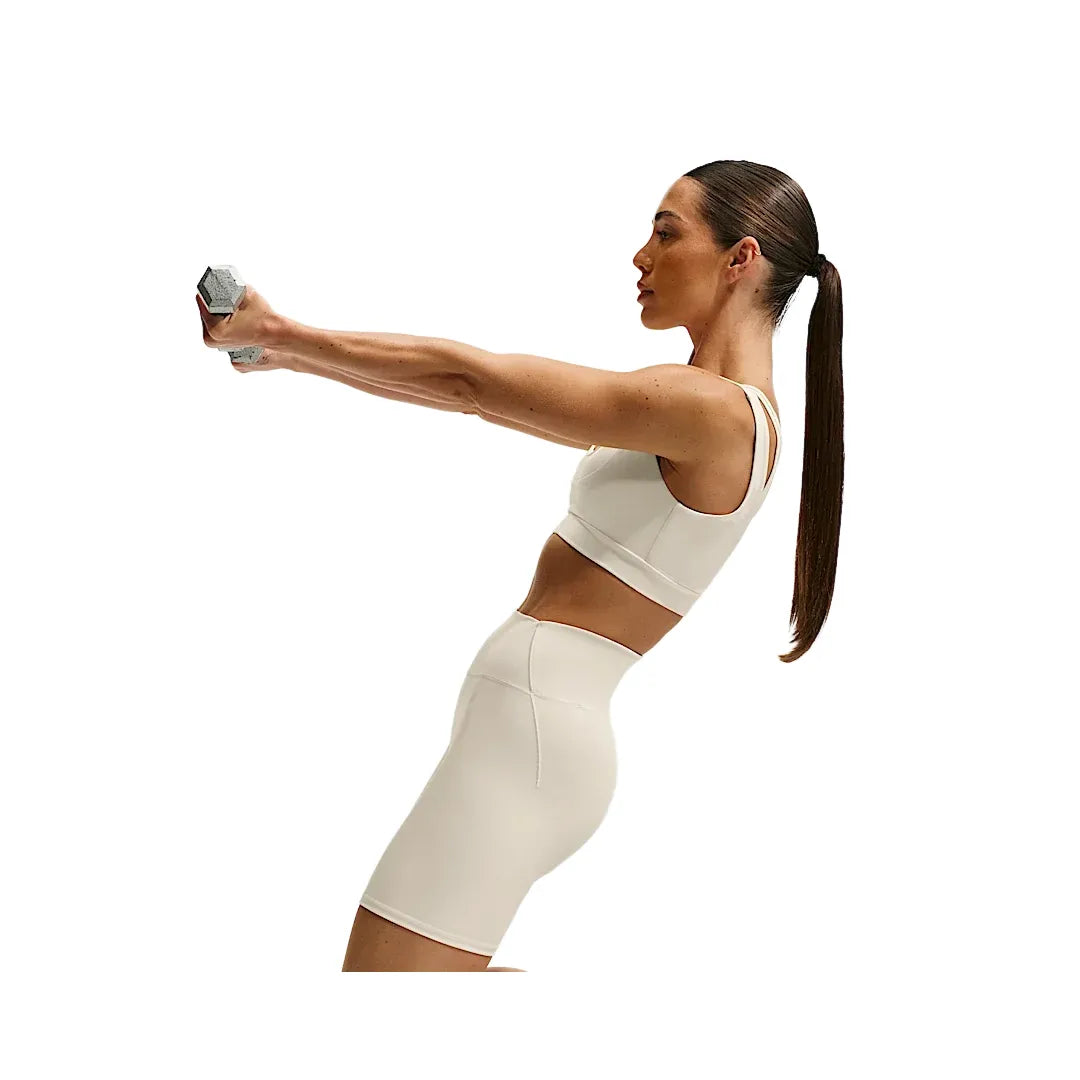 Nike x SKIMS Matte Women's High-Waisted 12.5cm Biker Shorts ”Ivory”