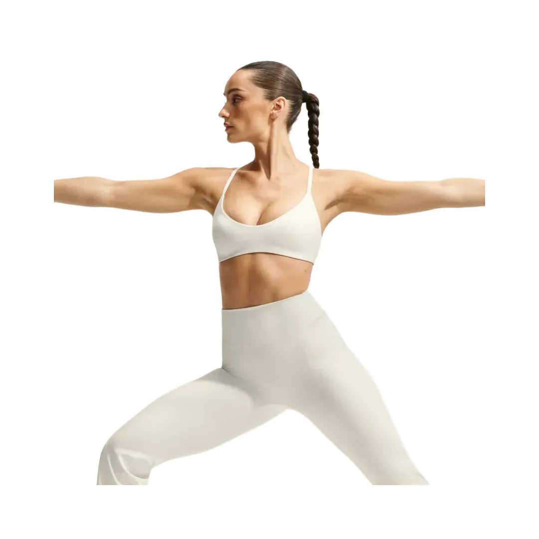 Nike x SKIMS Matte Women's High-Waisted Slim Flared Leggings ”Ivory”
