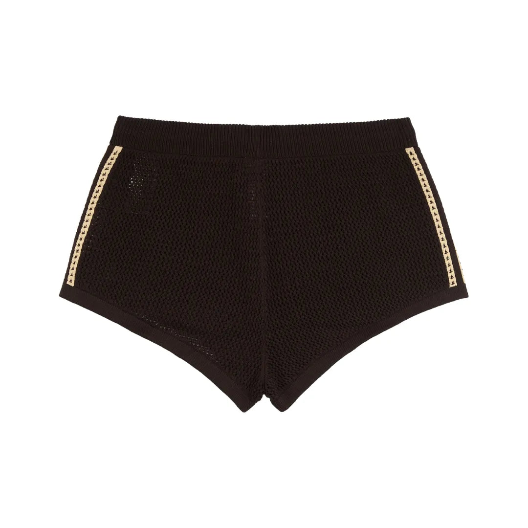 Adidas Crochet Shorts Aurora ”Coffee Magic Beige”