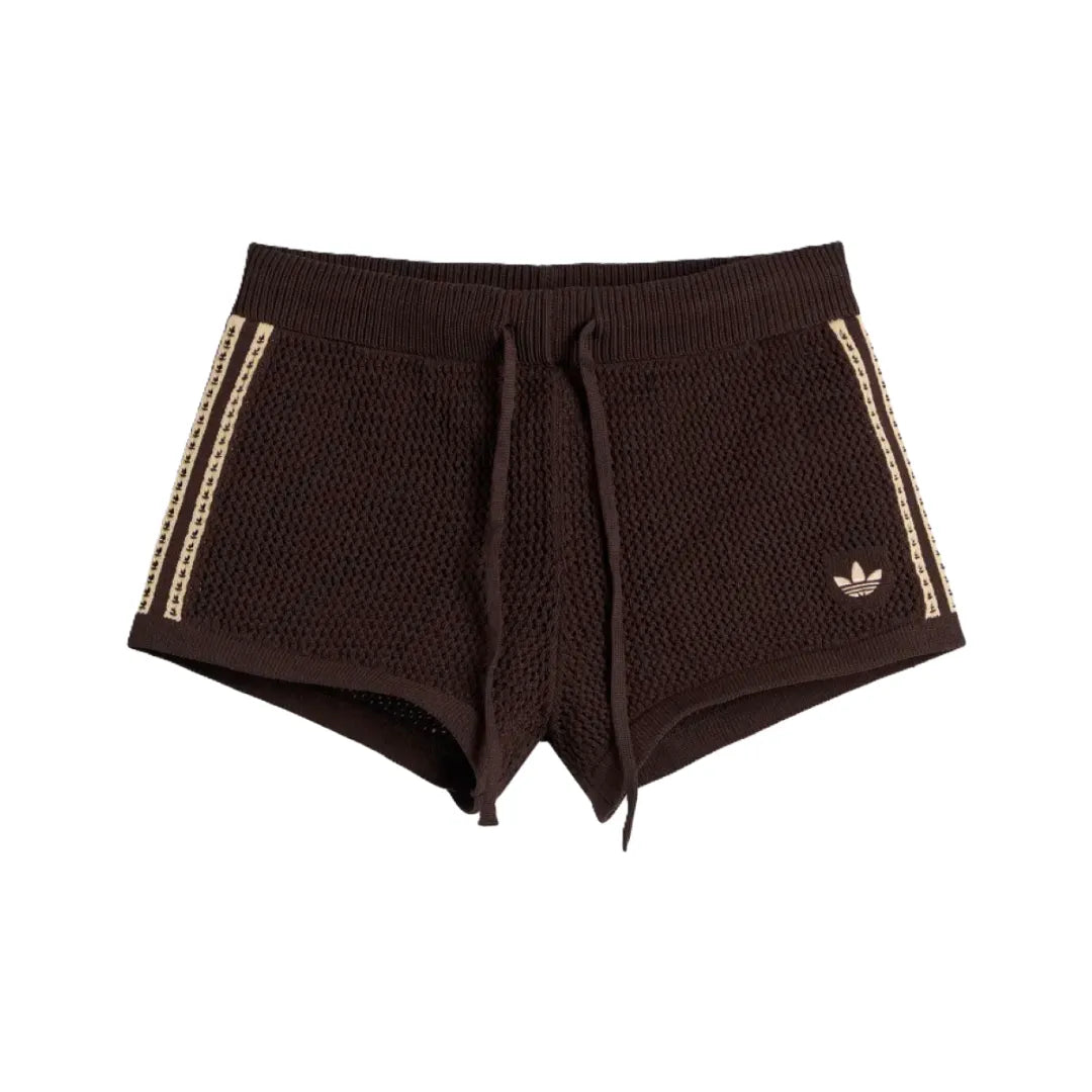 Adidas Crochet Shorts Aurora ”Coffee Magic Beige”
