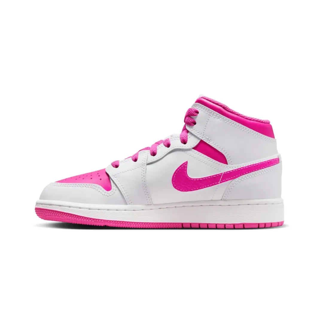 Air Jordan 1 Mid Fire Pink FD8780-500 Brick Sneakers 4