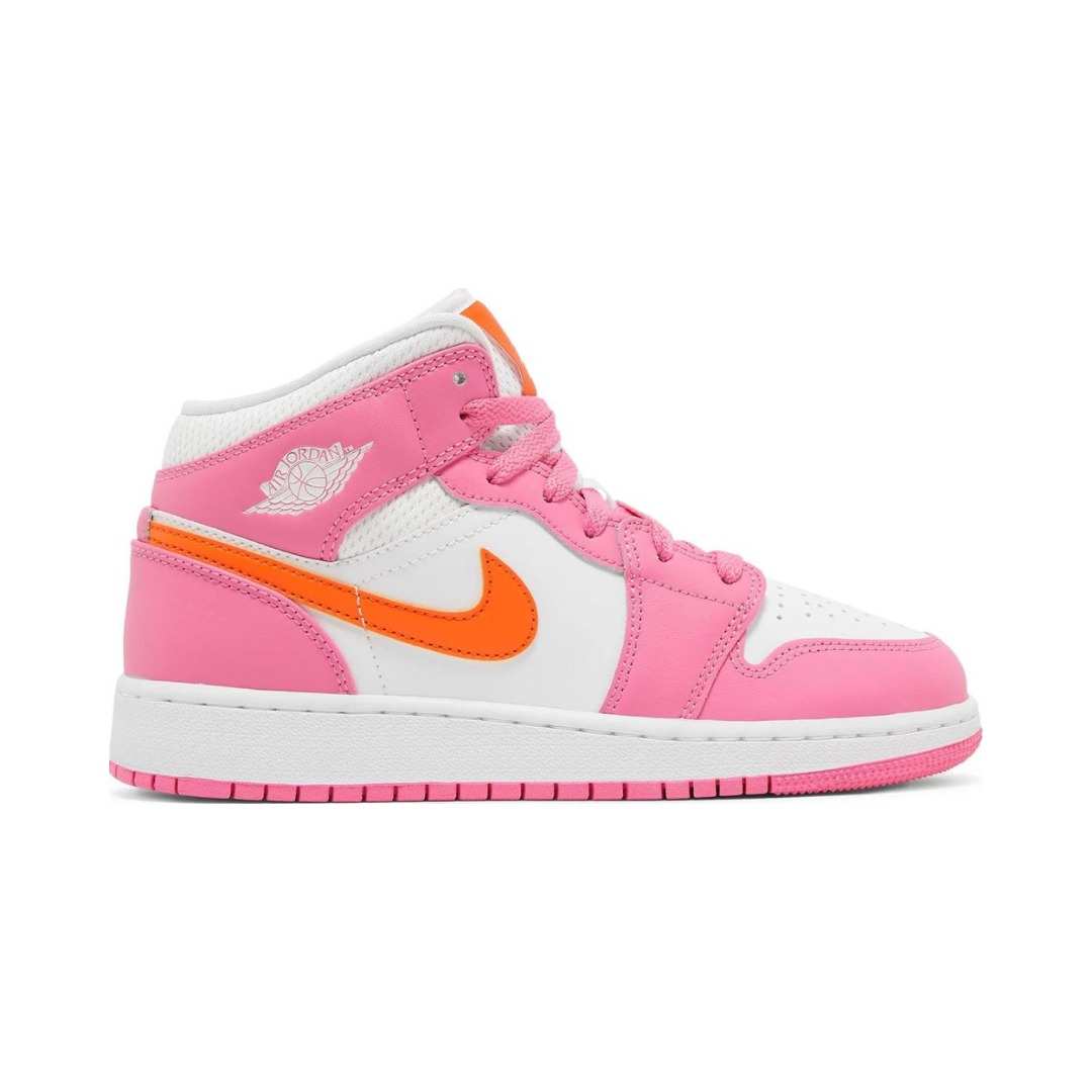 Air Jordan 1 Mid Pink Orange