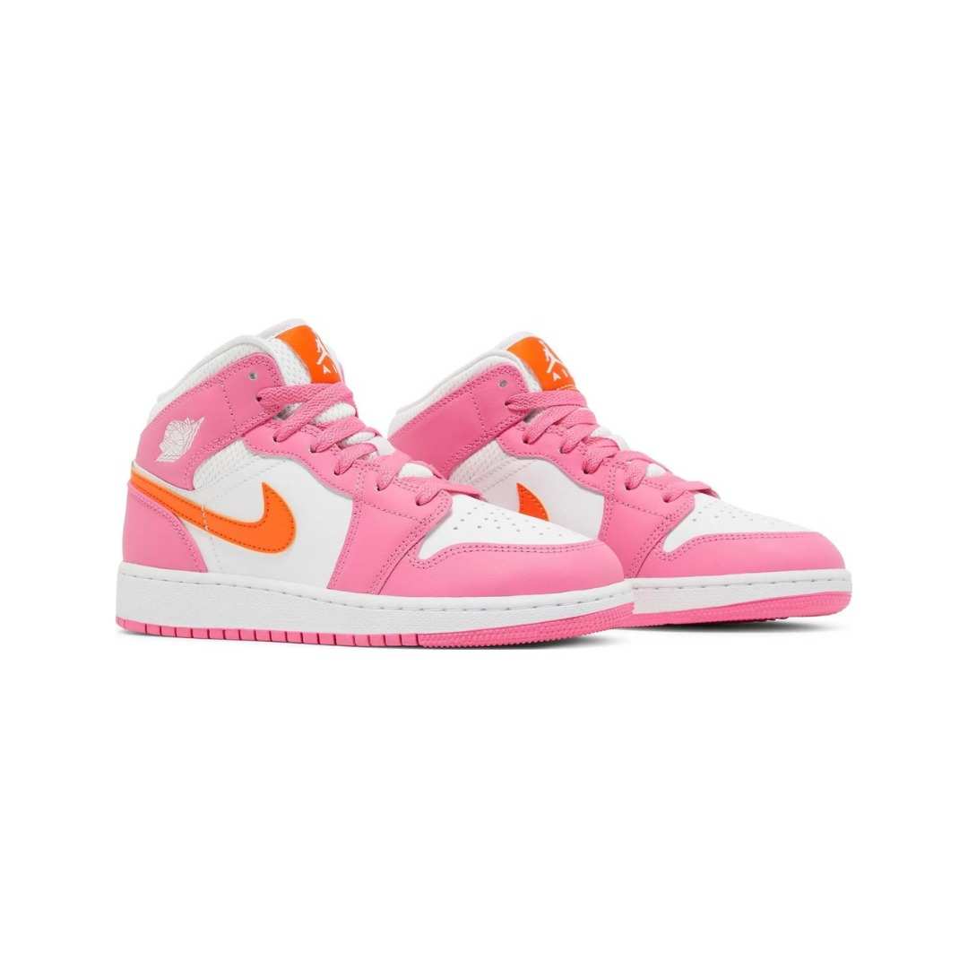 Air Jordan 1 Mid Pink Orange