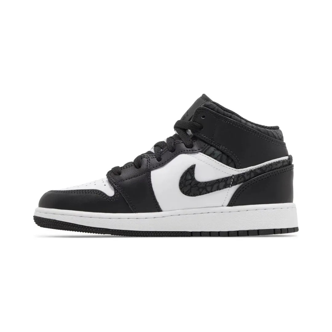 Nike-Air-Jordan-1-Mid-SE-Panda-Elephant-GS-FB9909-001-Brick-Sneakers-4