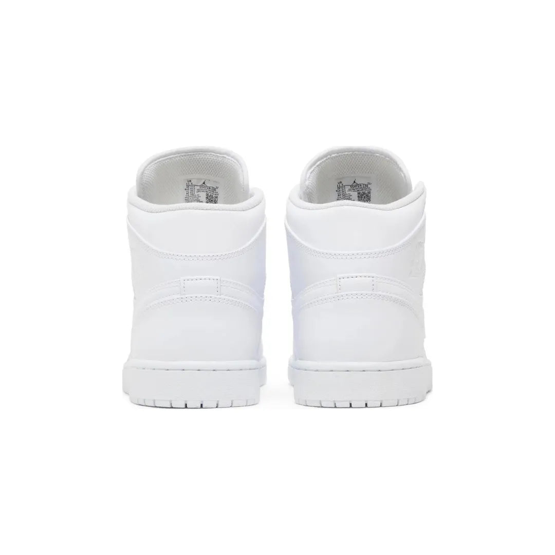 Nike-Air-Jordan-1-Mid-Triple-White-2023-GS-554725-136-Brick-Sneakers-4