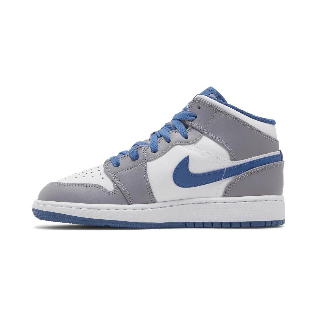 Nike-Air-Jordan-1-Mid-True-Blue-Cement-GS-DQ8423-014-Brick-Sneakers-4